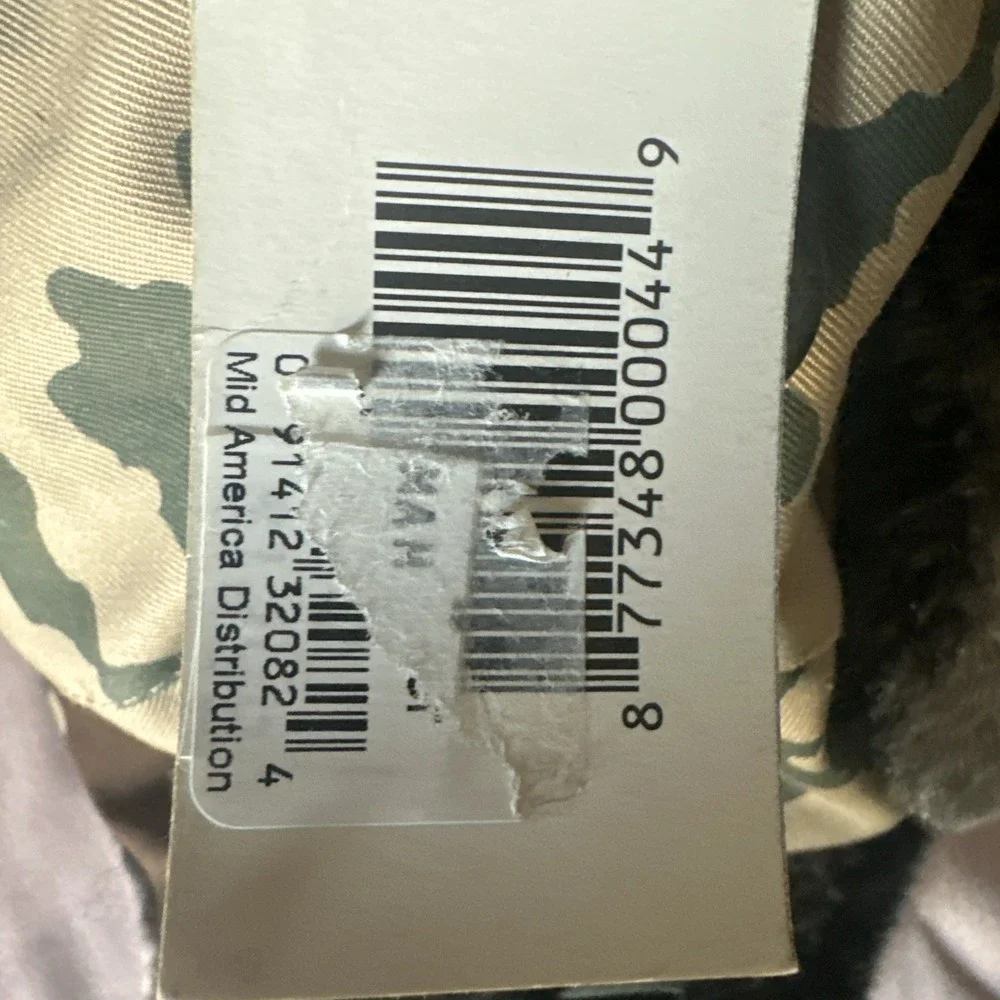 BSB‎ Size L/XL Camouflage Trapper Hat Hunting Faux Fur Lined Strap Outdoor